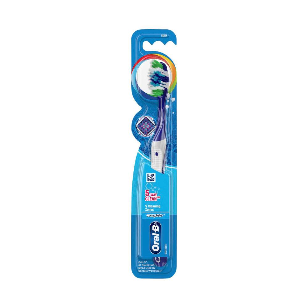 Oral B Complete 5 Way Clean Medium Toothbrush - 1 Pack