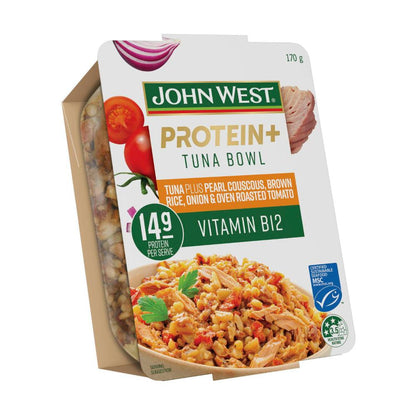 John West Protein+ Bowl Tom & Cous Cous - 170g