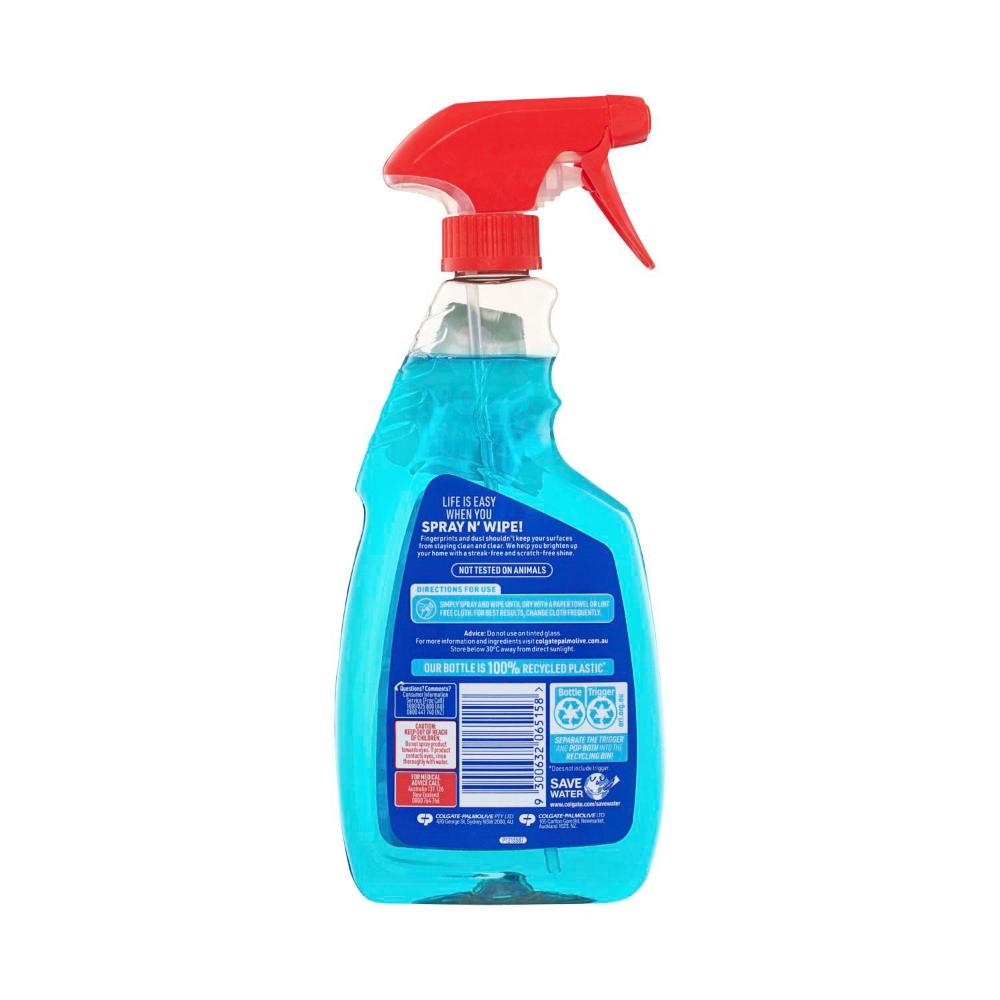 Ajax Spray N Wipe Glass Cleaner - 500mL