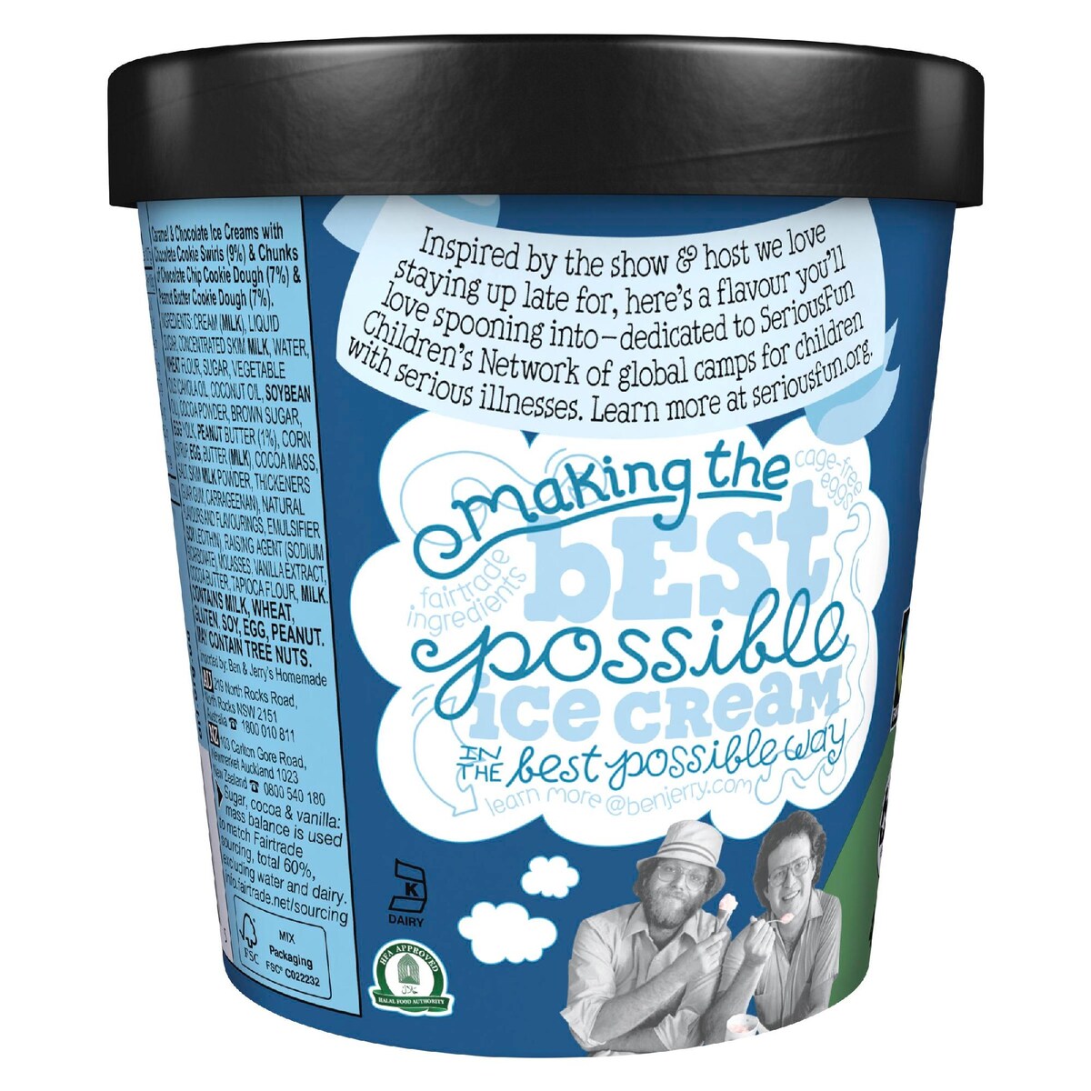 Ben & Jerry’s Ice Cream Tub The Tonight Dough 458 Ml