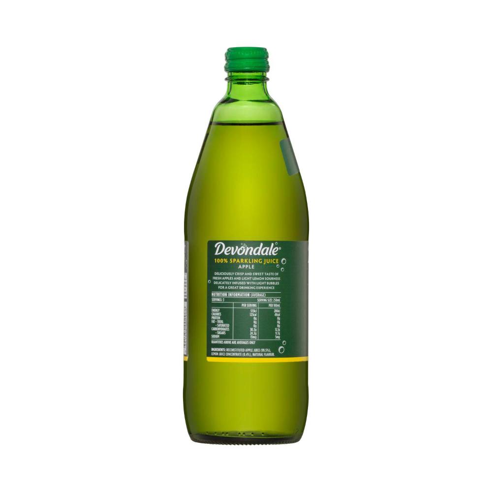Devondale Sparkling Juice Apple - 750mL