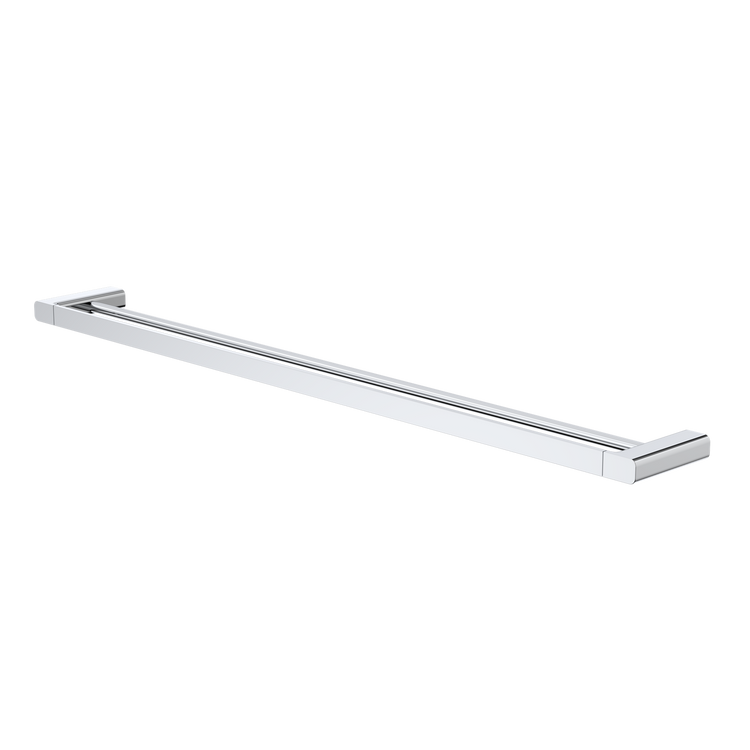 Caroma 930mm Chrome Classic Double Towel Bathroom Rail Chrome