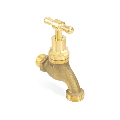 Brasshards 1/4 Turn T Head Mi Hose Tap - 15mm