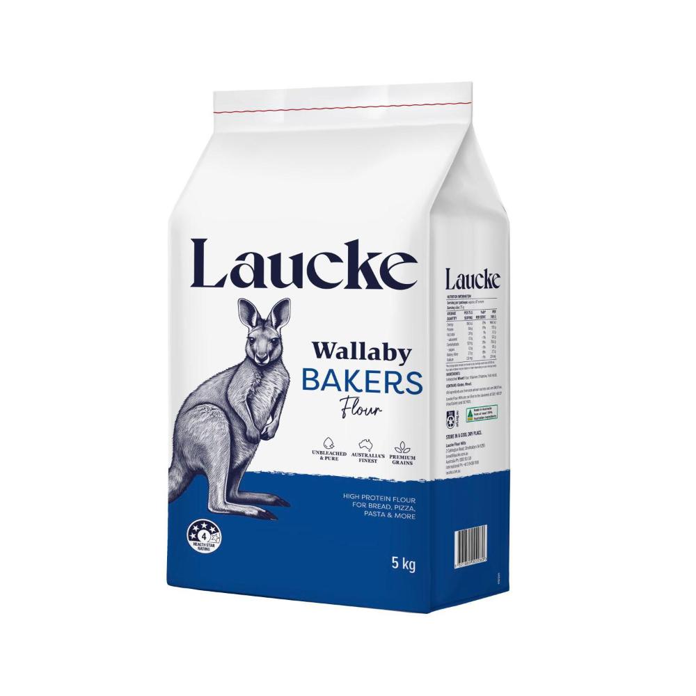Laucke Wallaby Bakers Plain Flour - 5kg