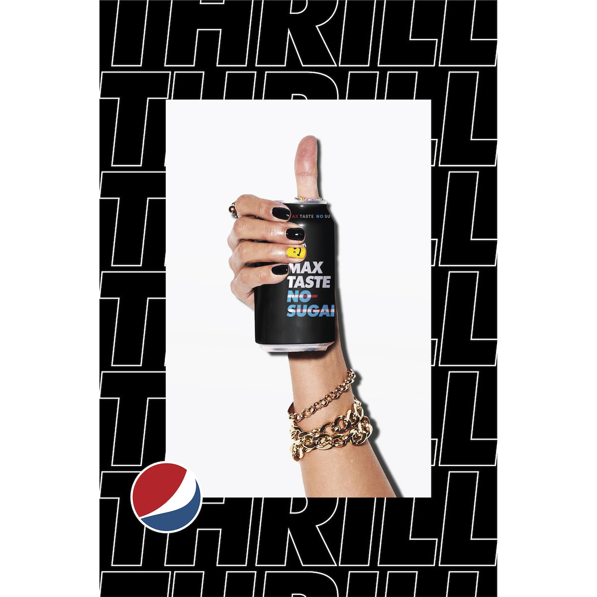 Pepsi Max No Sugar Soft Drink Cans 375ml X 10 Pack