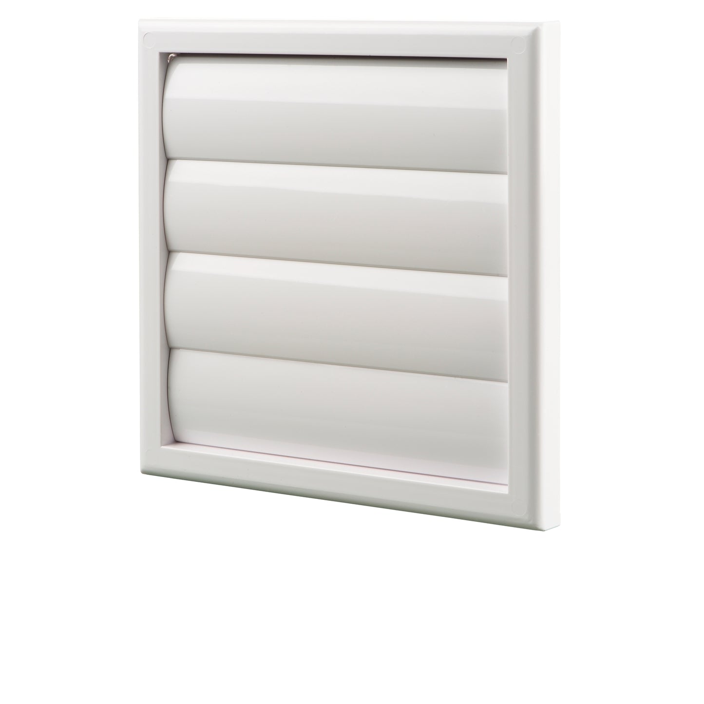 Blauberg White Square Gravity Grille - 125mm