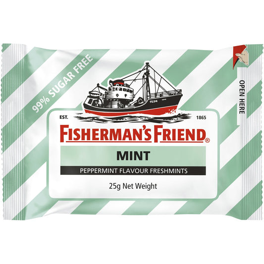 Fishermans Friend Mints Fresh Sugar Free 25g Pack