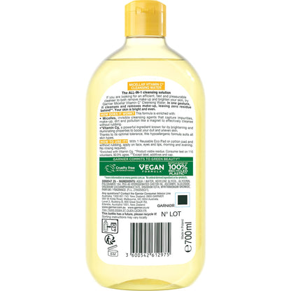 Garnier Skin Active Micellar Vitamin C Cleansing Water 700ml