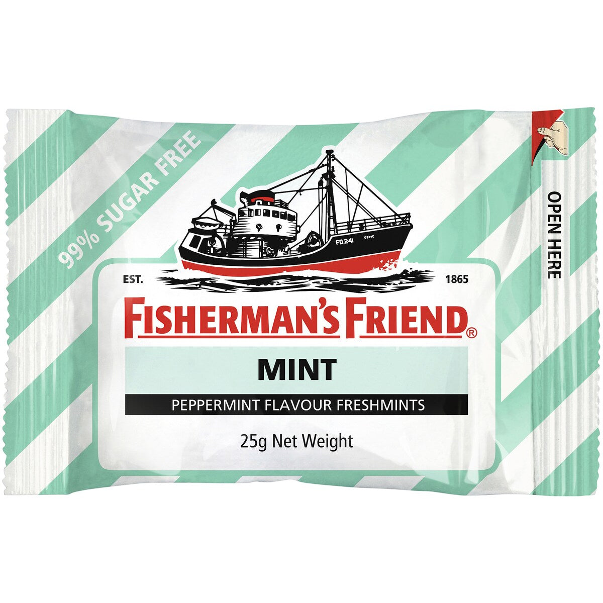 Fishermans Friend Mints Fresh Sugar Free 25g Pack