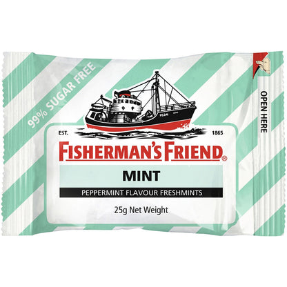 Fishermans Friend Mints Fresh Sugar Free 25g Pack