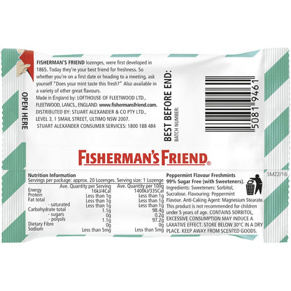 Fishermans Friend Mints Fresh Sugar Free 25g