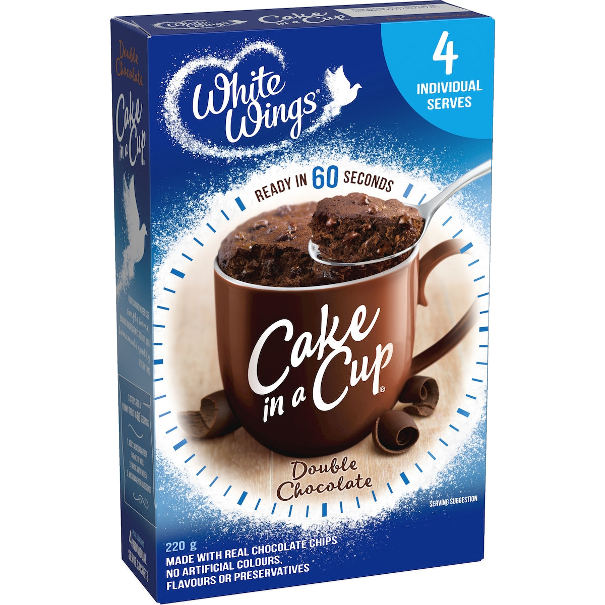 White Wings Cake In A Cup Double Chocolate 220g