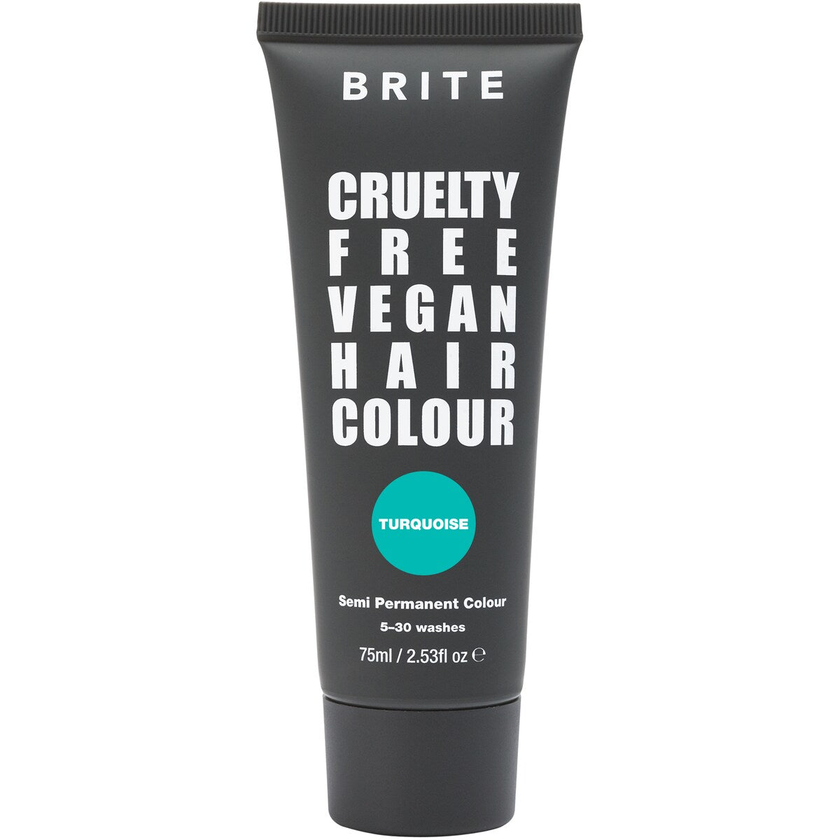Brite Organix Semi Permanent Hair Colour Turquoise 75mL