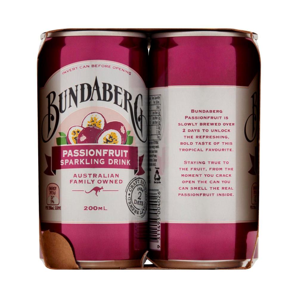 Bundaberg Brewed Passionfruit 6x200ml