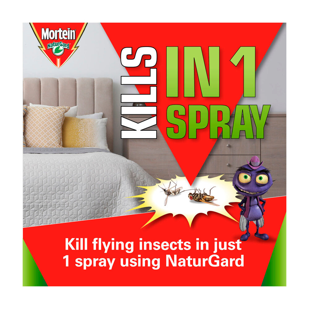 Mortein Naturgard Flying Insect Spray Eucalyptus - 320g
