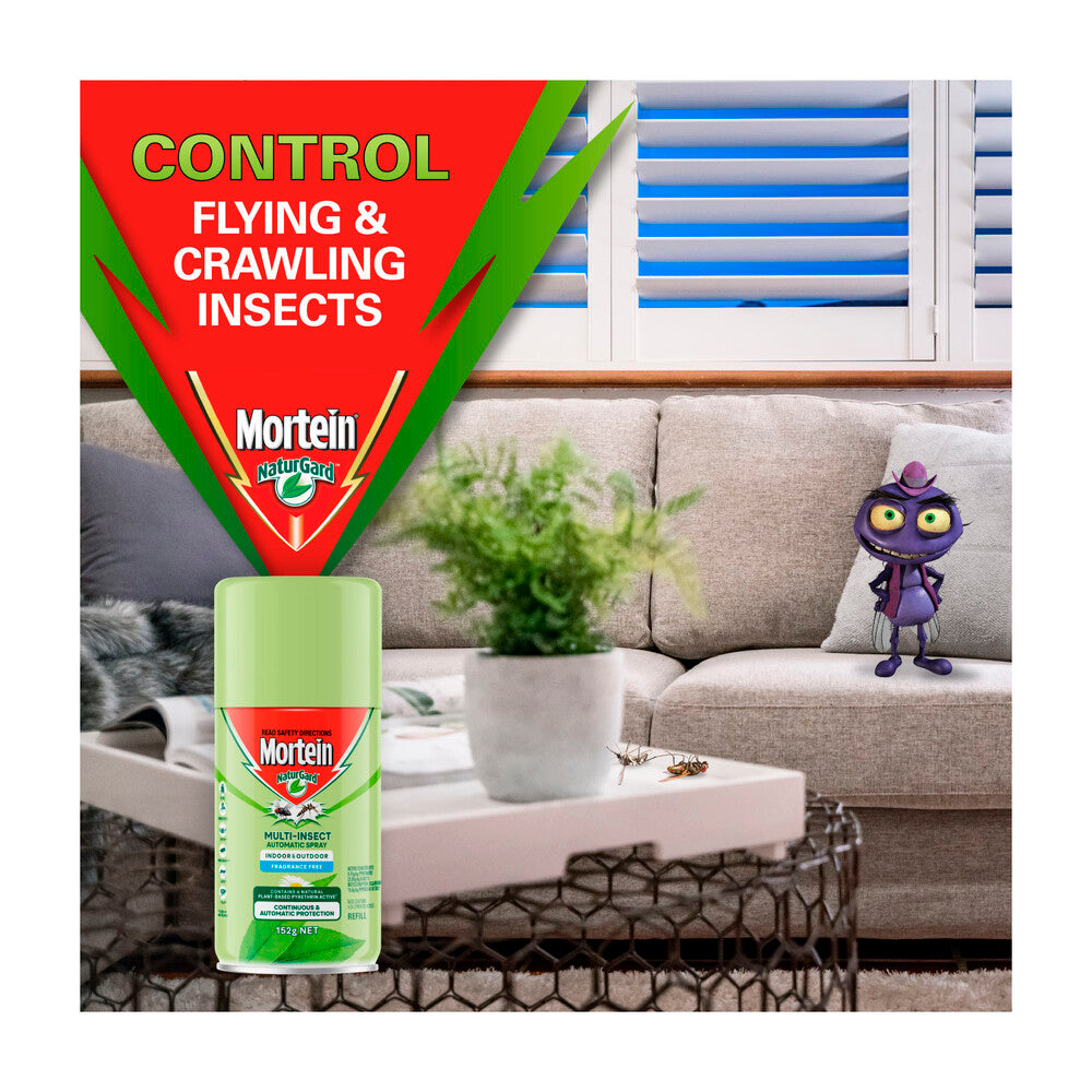 Mortein Naturgard Automatic Fragrance Free Refill - 152g