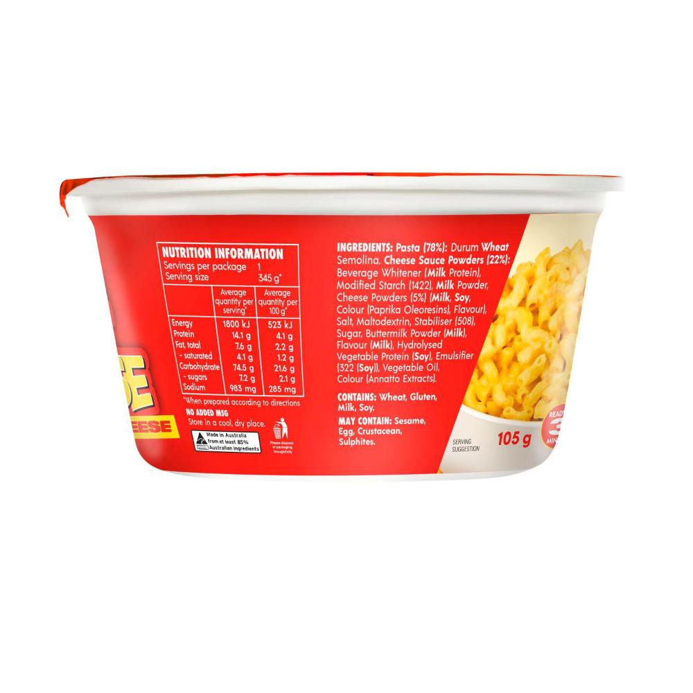 The Big Cheese Mac & Cheese Bowl - 105g