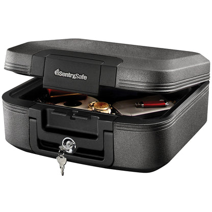 Sentrysafe Privacy Lock Chest CHW20101 Black Portable Water & Fire