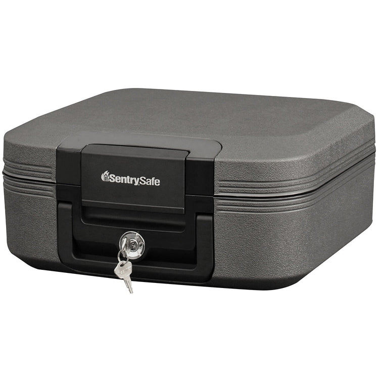 Sentrysafe Privacy Lock Chest CHW20101 Black Portable Water & Fire