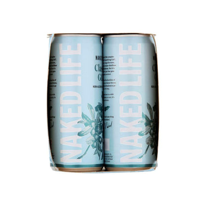 Naked Life Non-alcoholic Cocktail Gin & Tonic Can 250ml - 4 Pack