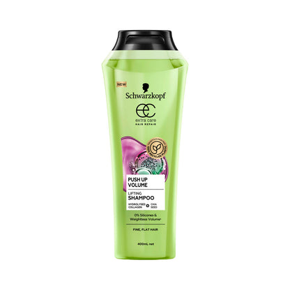 Schwarzkopf Extra Care Push Up Volume Lifting Shampoo - 400mL