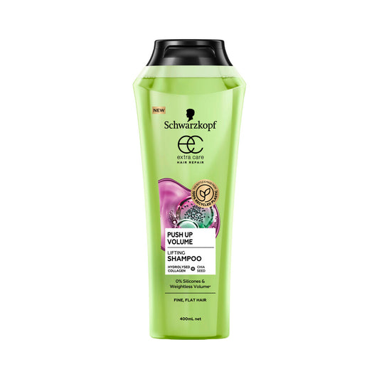 Schwarzkopf Extra Care Push Up Volume Lifting Shampoo - 400mL