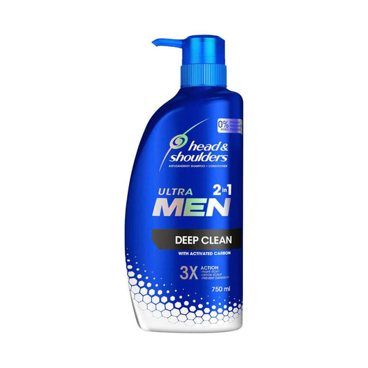 Head & Shoulders Ultramen Shampoo 2 In 1 Deep ean - 750mL