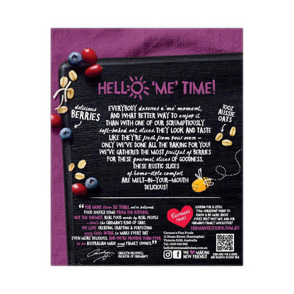 Carman's Oat Slices Berry 5 Pack - 175g