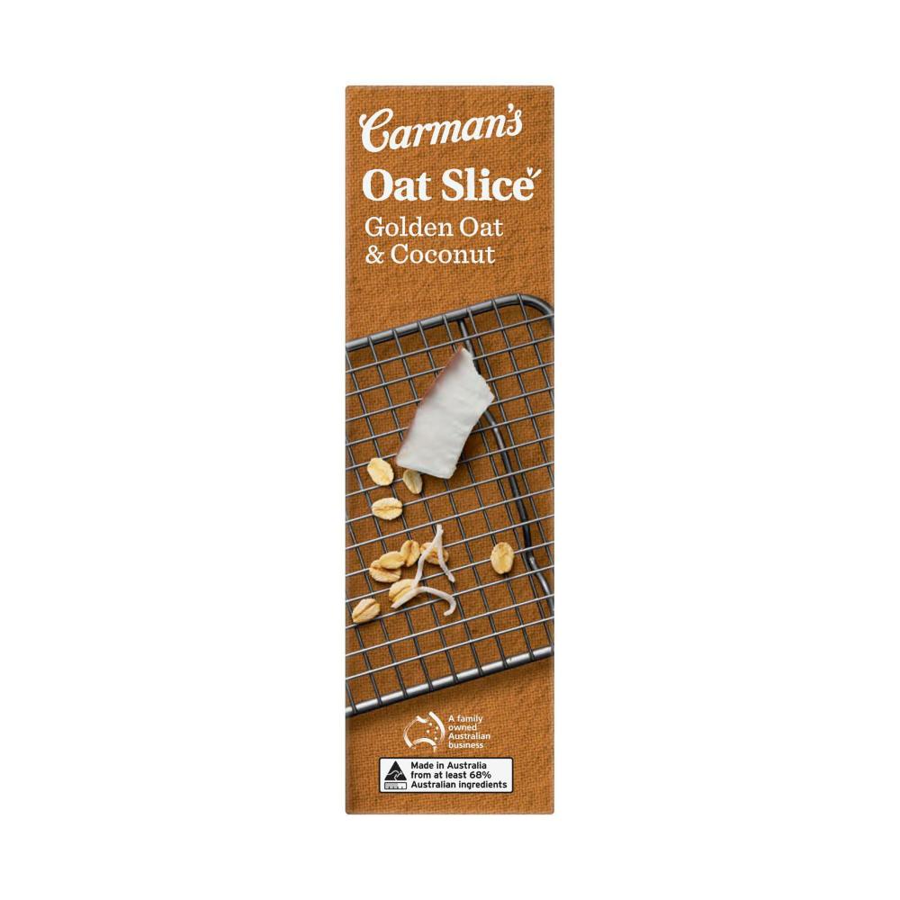 Carman's Oat Slices Golden Oat And Coconut 5 Pack - 175g