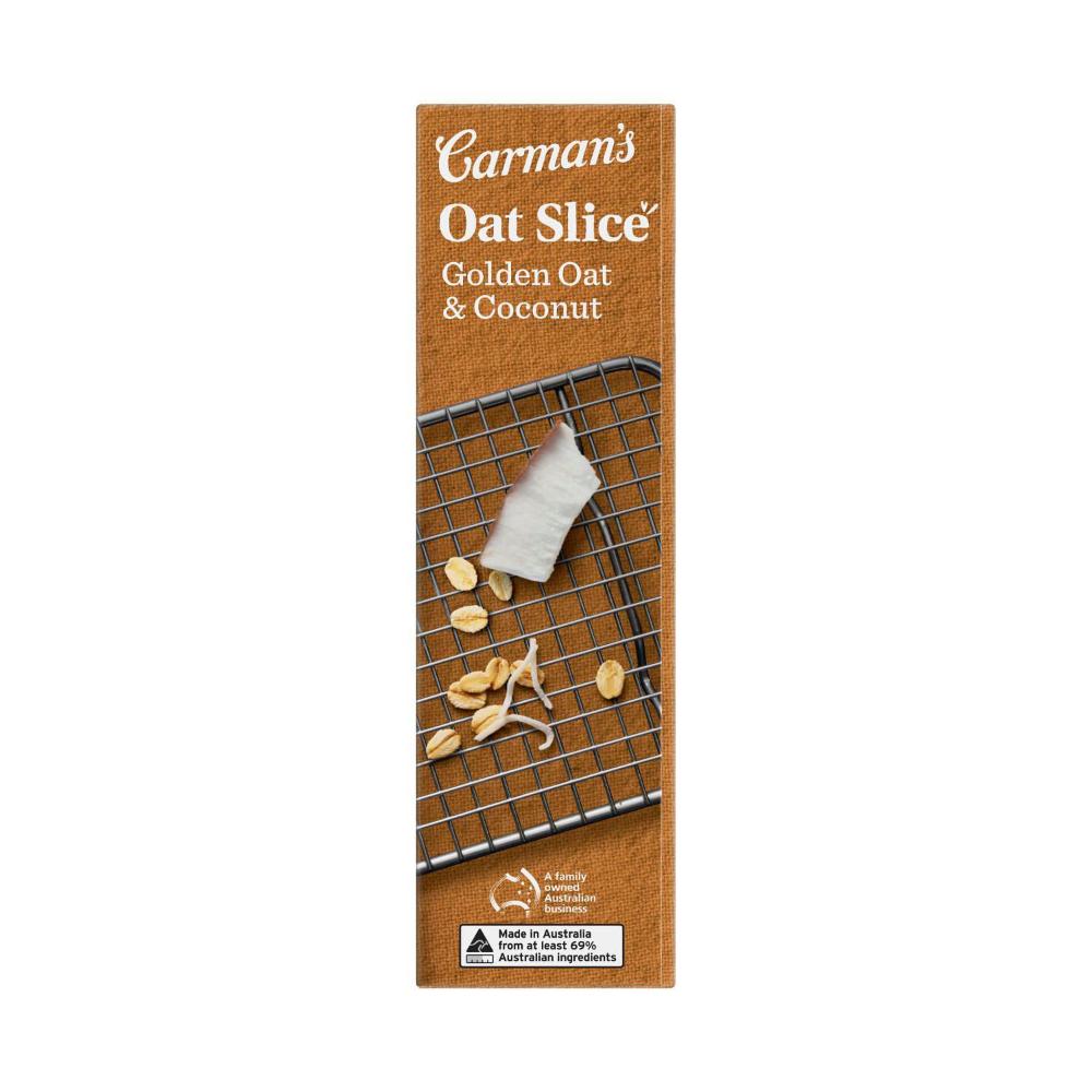 Carman's Oat Slices Golden Oat & Coconut 5 Pack - 175g