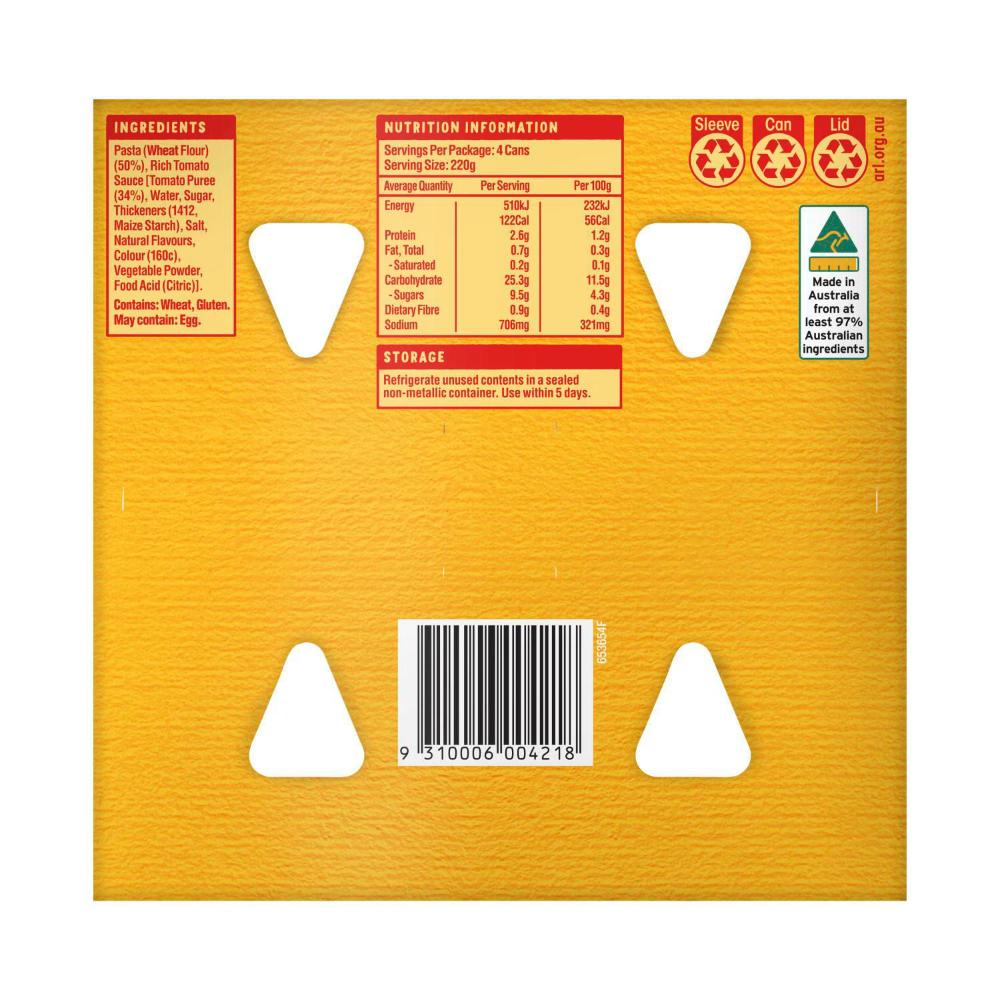 SPC Canned Rich Tomato 4 Pack - 880g
