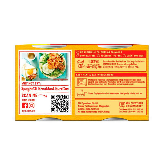 SPC Canned Rich Tomato 4 Pack - 880g