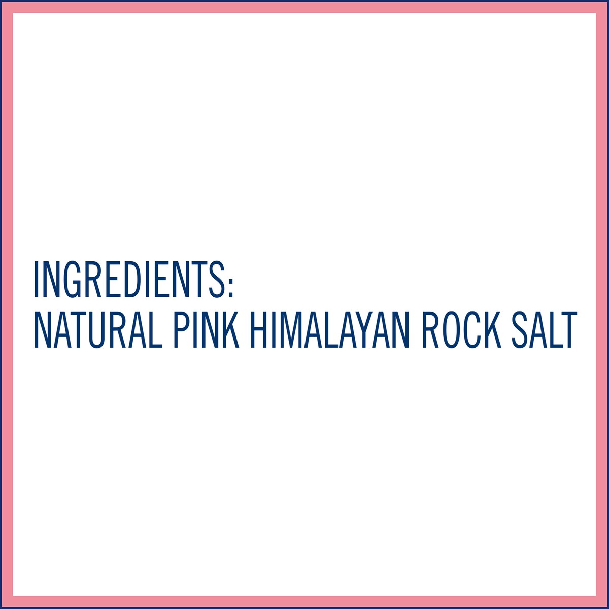 Saxa Refill Value Pack Natural Pink Himalayan Rock Salt 500g