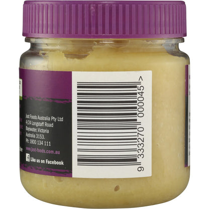 Justfoods Crushed Garlic Organic 185g