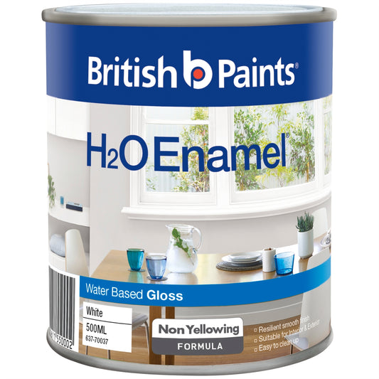 British Paints H2O Enamel - 500ml