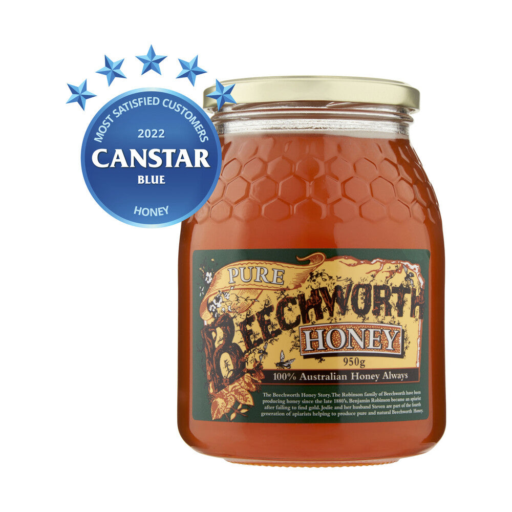 Beechworth Honey 100% Pure Australian Honey Jar - 950g