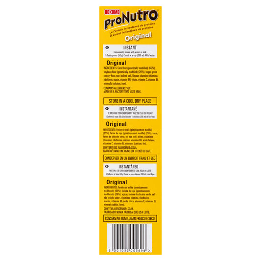 Bokomo Pro Nutro Original Instant Porridge Cereal - 500g