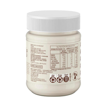 Leo Coco Belgian White Chocolate & Hazelnut Spread - 325g
