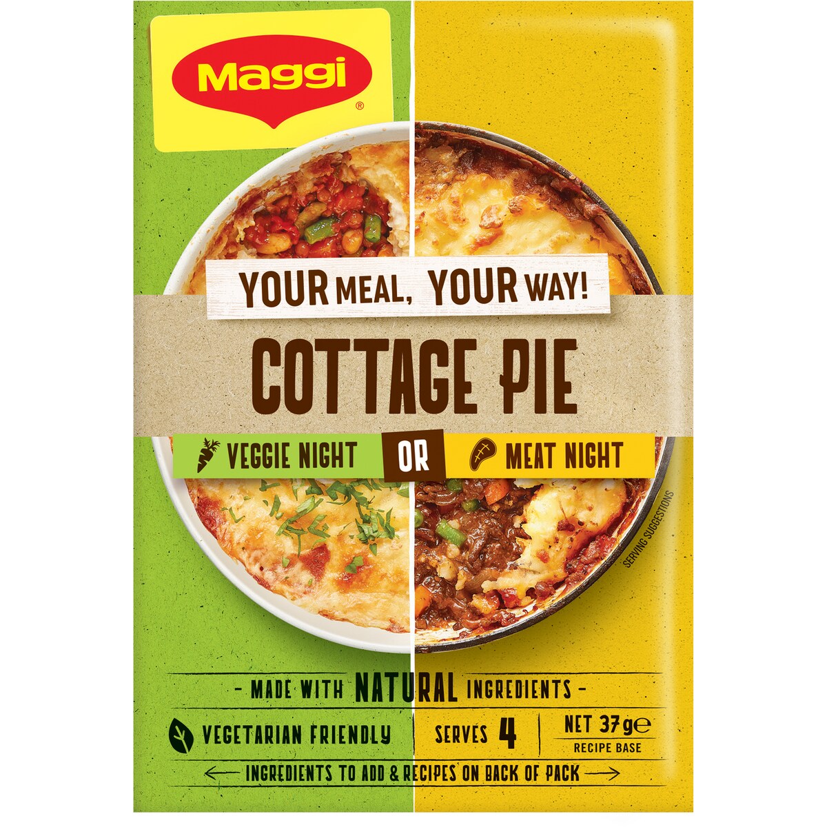 Maggi Dry Recipe Bases Your Meal Your Way Cottage Pie 37g