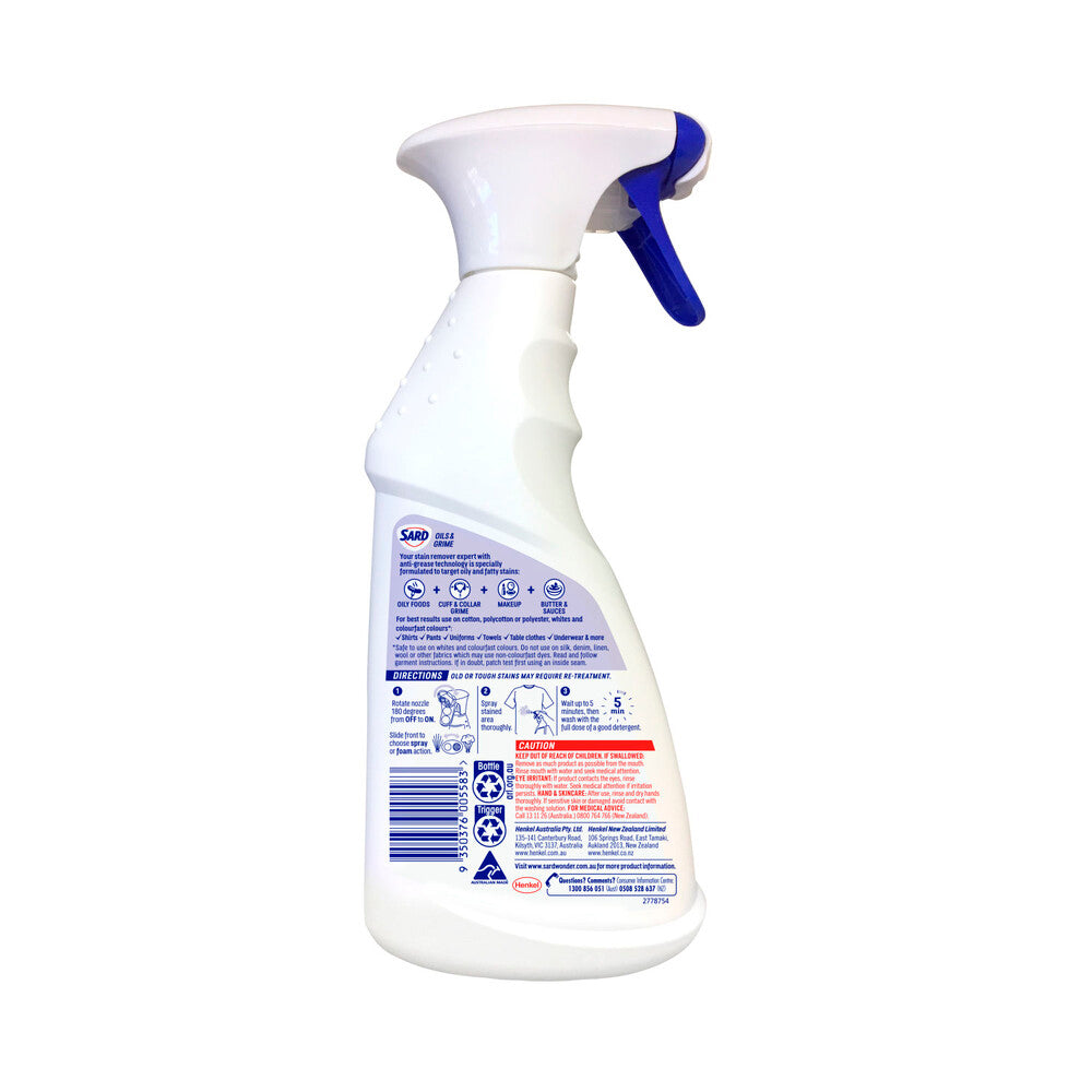 Sard Oil & Grime Stain Remover - 420mL