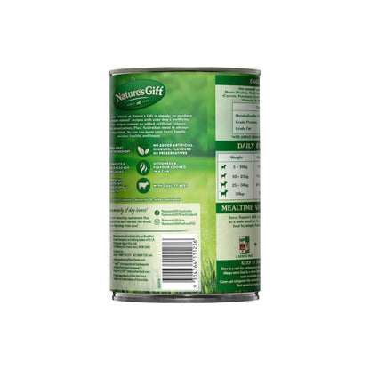 Nature's Gift Loaf With Beef Vegetables And Barley Dog Food - 700g