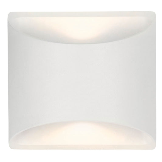 Brilliant Binley Up Down Wall Light - 8W - White