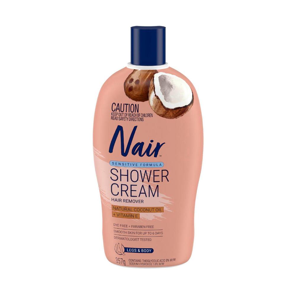 Nair Shower Hair Removal Cream Sensitive - 357g