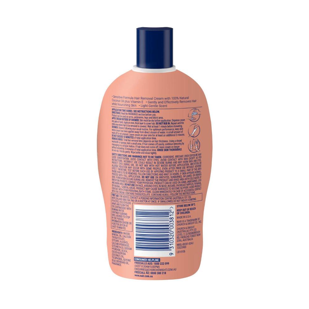 Nair Shower Hair Removal Cream Sensitive - 357g