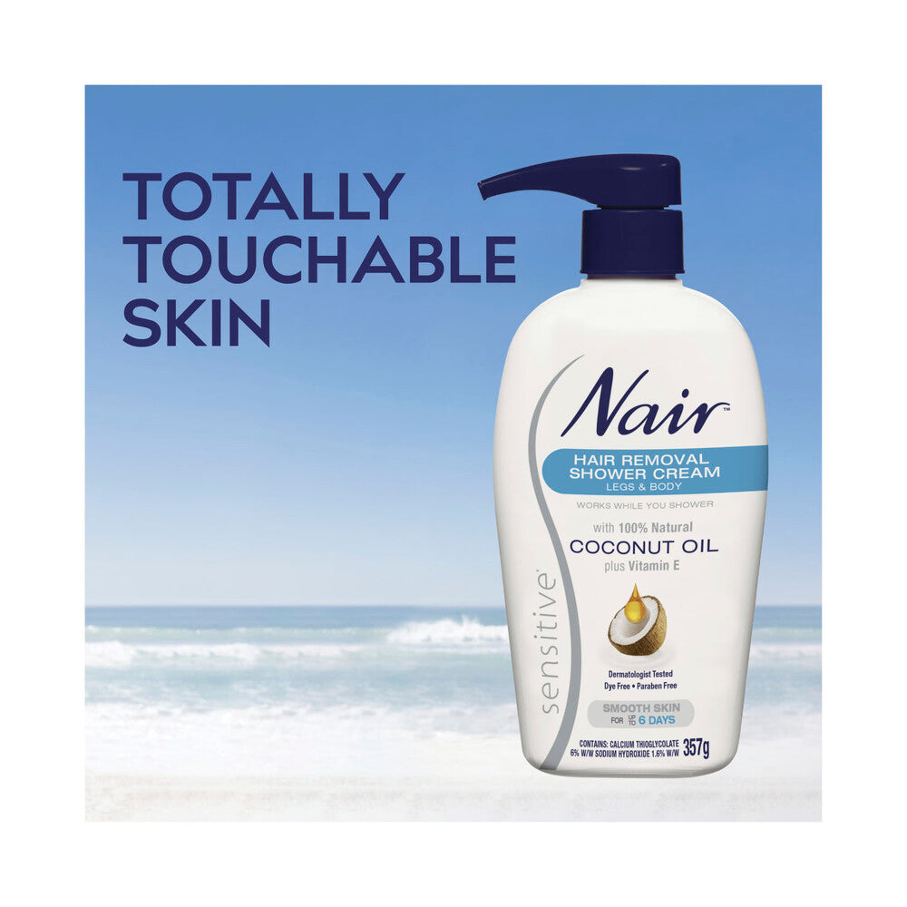 Nair Shower Hair Removal Cream Sensitive - 357g