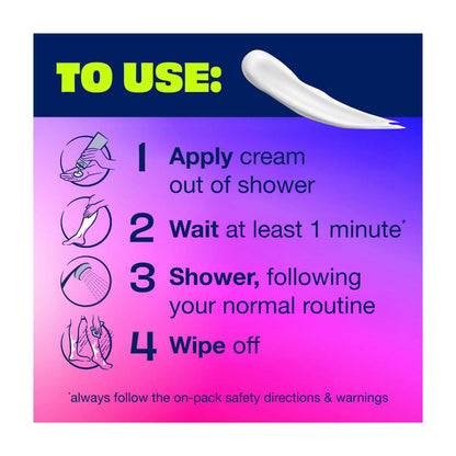 Nair Shower Hair Removal Cream Sensitive - 357g
