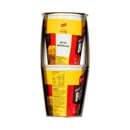 Fantastic Noodles Cups Beef - 6 pack