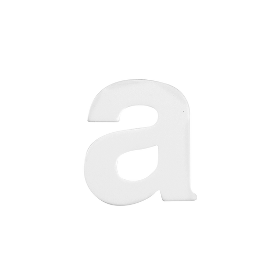 Sandleford Mode White Self Adhesive Letter - A - 50mm
