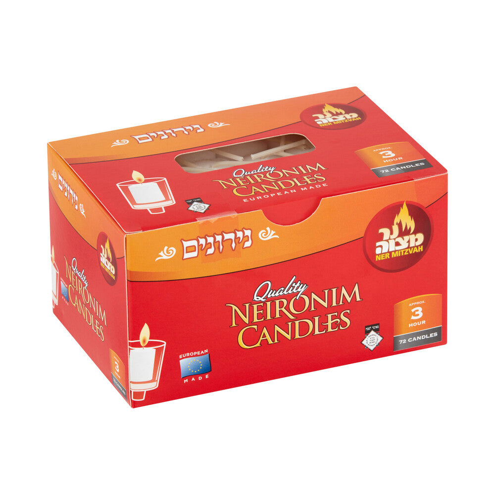 Neriot Candle Refills - 72 Pack
