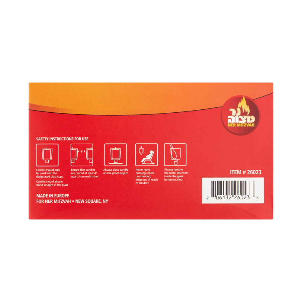 Neriot Candle Refills - 72 Pack